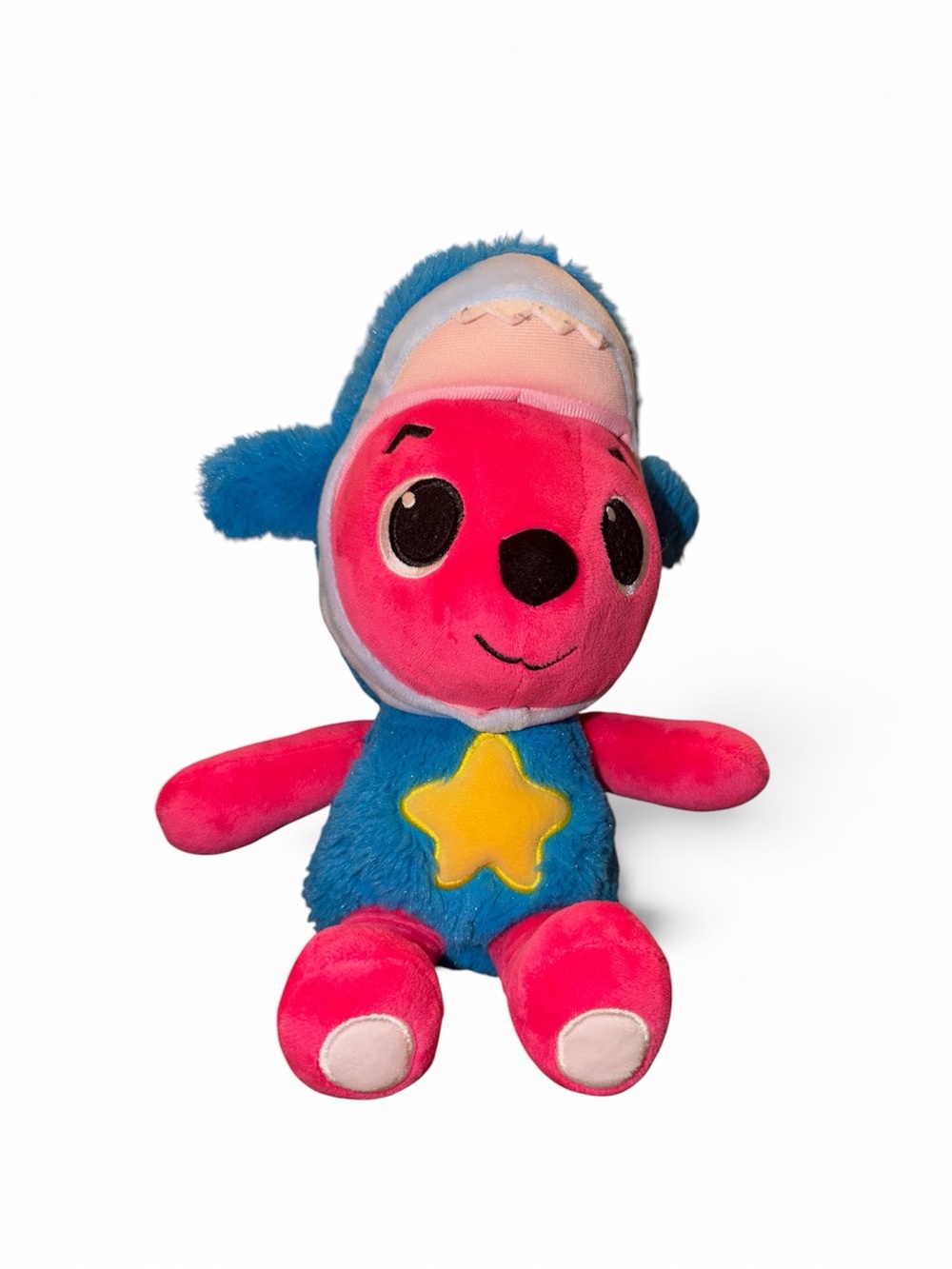 Pinkfong Baby Shark Plush Stuffed Animal Blue Pink Yellow